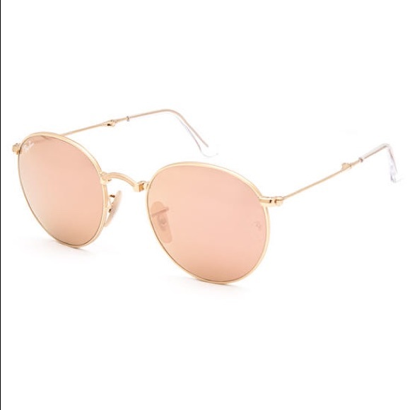 rose gold flash sunglasses